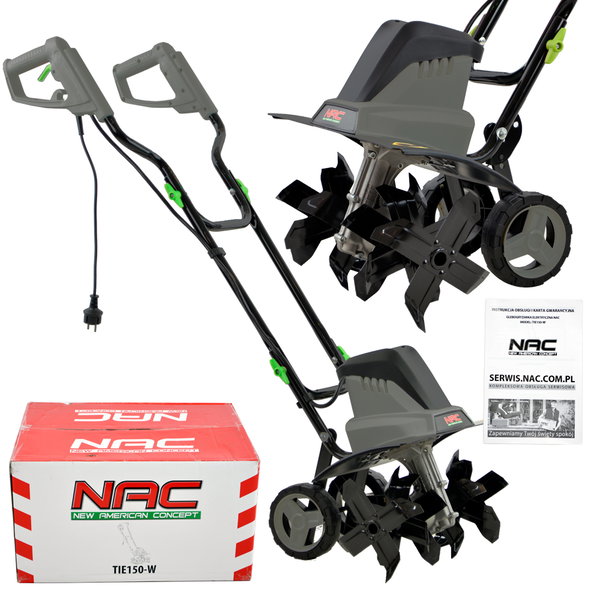 GLEBOGRYZARKA ELEKTRYCZNA NAC TIE150-W MOC 1500 W SZEROKOŚĆ ROBOCZA 45 CM
