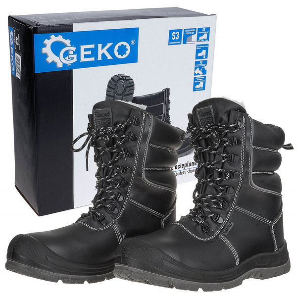 BUTY ROBOCZE OCHRONNE OCIEPLANE SKÓRZANE S-3 E FO SRC G90562 ROZMIAR 40