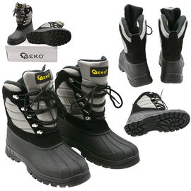 BUTY ROBOCZE OCHRONNE OCIEPLANE ŚNIEGOWCE GEKO G90544 ROZMIAR 40 WYSOKIE