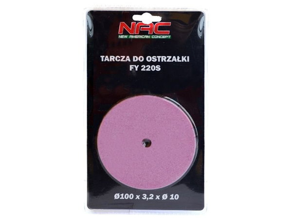 TARCZA DO OSTRZAŁKI ŁAŃCUCHÓW NAC SHE250-F / FY220-F / SHE250-F  100x3.2 mm