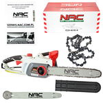 PIŁA ELEKTRYCZNA NAC CE20-40-NSH 2000 W PROWADNICA 40 CM SYSTEM NACIĄGU SDS