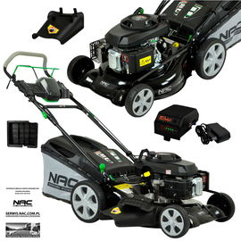 KOSIARKA SPALINOWA NAC LS50-196-HS-ES NAPĘD 51 CM ELEKTR. ROZRUCH MULCZUJE