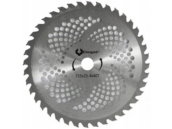 TARCZA TNĄCA DO KOSY SPALINOWEJ 255x25.4 MM 40 ZĘBÓW TNĄCYCH WIDIOWA V90150