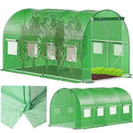 TUNEL FOLIOWY OGRODOWY SZKLARNIA 4.5x2x2 METRY FOLIA WARZYWA OWOCE 9 MKW