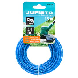 ŻYŁKA TNĄCA DO KOS I PODKASZAREK 3 MM 15 MB JUFISTO JU-ZOK-3301 SKRĘCANA + RDZEŃ