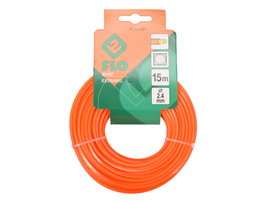 ŻYŁKA TNĄCA DO KOS I PODKASZAREK 2,4 MM 15 MB FLO 89462 KWADRAT Z RDZENIEM