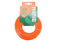 ŻYŁKA TNĄCA DO KOS I PODKASZAREK 2,4 MM 15 MB FLO 89462 KWADRAT Z RDZENIEM