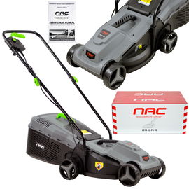 KOSIARKA ELEKTRYCZNA NAC LE10-32-PB-YE MOC 1000 W SZEROKOŚĆ 32 CM LEKKA