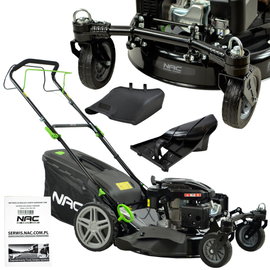 KOSIARKA SPALINOWA NAC LS50-166L-JR2 NAPĘD SZER. 51 CM OBROTOWE KOŁA PRZÓD