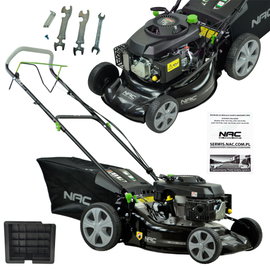 KOSIARKA SPALINOWA NAC LS46-146-H-NG NAPĘD SZEROKOŚĆ 46 CM MULCZUJE KOSZ 60