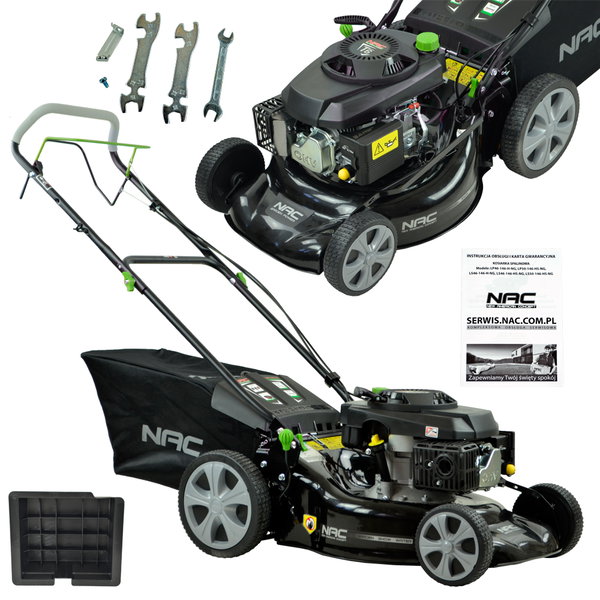 KOSIARKA SPALINOWA NAC LS46-146-H-NG NAPĘD SZEROKOŚĆ 46 CM MULCZUJE KOSZ 60