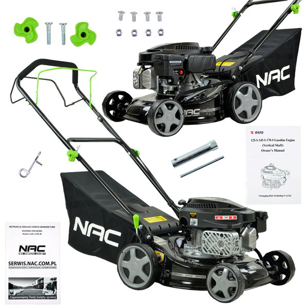 KOSIARKA SPALINOWA NAC LS40-127R-01-JR NAPĘD SILNIK RATO SZEROKOŚĆ 40 CM