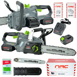 PIŁA AKUMULATOROWA NAC CB20-30-B40-S 20 V 4 AH SDS 30 CM OSPRZĘT OREGON