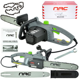 PIŁA ELEKTRYCZNA PILARKA ŁAŃCUCHOWA NAC CE16-35-N-H 1600 W PROWADNICA 35 CM