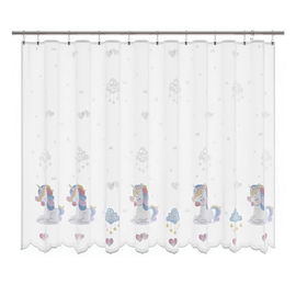 Firanka Kolorowy Jednorożec 300 x 150 cm DomoweTekstylia | WN23J9 150