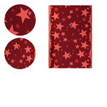 Firanka panel Red Star szer 60 cm DomoweTekstylia | WNS075 062 | Boże Narodzenie