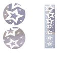 Firanka Estrelas 50x250 cm DomoweTekstylia | WN9E55 250 | Święta Boże Narodzenie