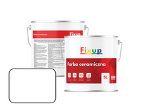 Farba ceramiczna BIAŁA 5l |PERFEKCYJNA BIEL| MAT