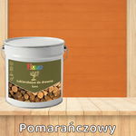 LAKIEROBEJCA DO DREWNA 3W1 POMARAŃCZOWY LAZURA satyna 2,5L POLSKI PRODUCENT