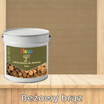 LAKIEROBEJCA DO DREWNA 3W1 BEŻOWY BRĄZ satyna 2,5L silikon EXTRA efekt UV