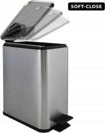 Kosz na śmieci Spirella 5 l szary