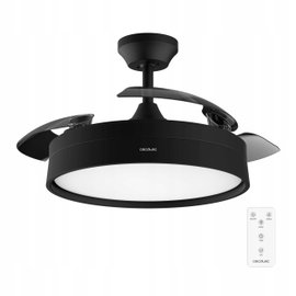Wentylator Sufitowy Cecotec Aero 4200 Invisible Black 30W LED Pilot DC