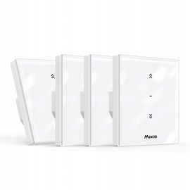 Przełącznik Rolet Maxcio WiFi Alexa Google Timer Biały 4PCS