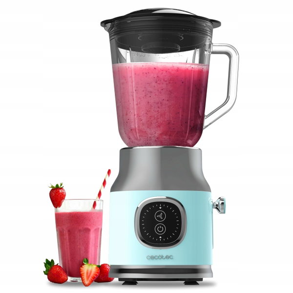Blender Kielichowy Cecotec RetroTwist 800W 1L Kruszenie Lodu Retro Vintage