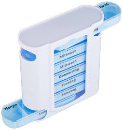 POJEMNIK NA TABLETKI 7 DNI OSMA 17384 TOWER NIEBIESKI ORGANIZER