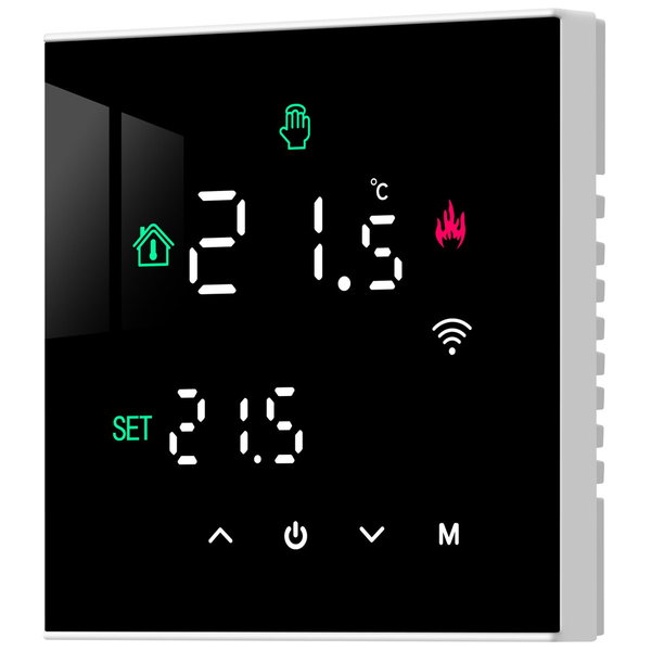 TERMOSTAT BEOK TGW60B-WIFI-WPB WIFI 720W CZARNY DO OGRZEWANIA PODŁOGOWEGO
