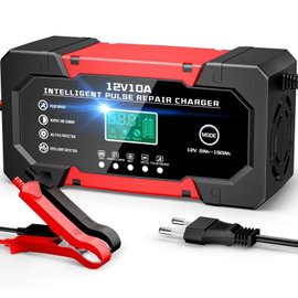 ŁADOWARKA AKUMULATORÓW YDBAO 10A 12V LIFEPO4 AGM GEL LCD 5 TRYBÓW