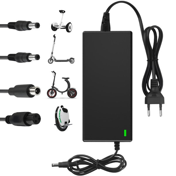 ŁADOWARKA DO HULAJNOGI DUFUSO YLT-42V0200 42V 2A DO XIAOMI M365 CZARNA