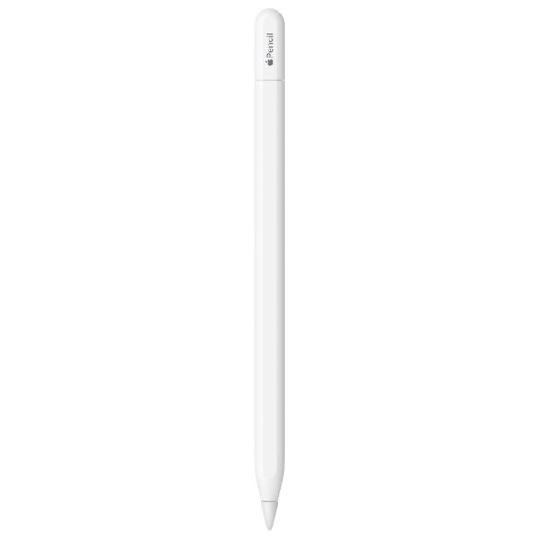 APPLE PENCIL USB-C RYSIK DO IPAD BIAŁY ALUMINIOWY