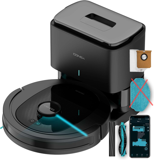 ROBOT ODKURZAJĄCY CECOTEC CONGA 8490 LASER 7000 PA CZARNY