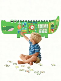 TABLICA MANIPULACYJNA MONTESSORI SNOOKIDS SKŁADANA DLA DZIECI 1-6 LAT