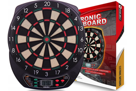 TARCZA DO DARTA ELEKTRONICZNA WIN MAX 34 GRY LED 44X52 CM ZIELONA CZERWONA