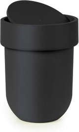 UMBRA KOSZ NA ŚMIECI Z POKRYWĄ 6L CZARNY MATOWY 023269-040 19,5X30CM