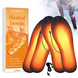 WKŁADKI OGRZEWANE USB LUTATEO HEATED INSOLE01 35-40 2 PARY DO BUTÓW
