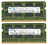Real Foto Dual Channel 4GB SAMSUNG , 2x2GB 2Rx8 PC3-10600S-09-10-F2