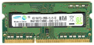 Real Foto DDR3 4GB SAMSUNG 1Rx8 PC3-12800S-11-11-B2