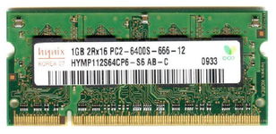 Real Foto DDR2 1GB HYNIX 2Rx16 PC2-6400S-666-12