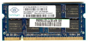 Real Foto DDR2 1GB NANYA 2Rx8 PC2-5300S-555-12-F1