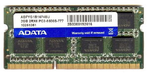 Real Foto DDR3 2GB ADATA 2Rx8 PC3-8500S-777
