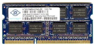 Real Foto DDR3 2GB NANYA 2Rx8 PC3-8500S-7-10-F2 1066