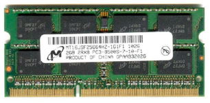Real Foto DDR3 2GB MT 2Rx8 PC3-8500S-7-10-F1 MICRON