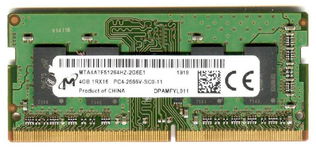 Real Foto DDR4 4GB MT 1Rx16 PC4-2666V-SC0-11 MICRON