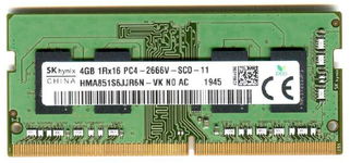 Real Foto DDR4 4GB HYNIX 1Rx16 PC4-2666V-SC0-11