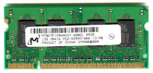 Real Foto DDR2 1GB MT 2Rx16 PC2-6400S-666-13-A0 MICRON