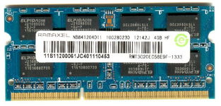 Real Foto DDR3 4GB RAMAXEL RMT3020EC58E9F-1333