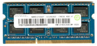 Real Foto DDR3 4GB RAMAXEL RMT3160ED58E9W-1600